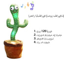 ALEGRIA GARANTIDA - Brinquedo De Pelúcia Dança Cactus  Canções Gravação Luminosa, Educação Precoce