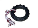 Soft Tire With Rope-Size P (Small) Dog Toy
