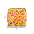 Pet Dog Snuffle Mat Nose Smell Training Sniffing Pad Dog Puzzle Toy Slow Feeding Bowl Food Dispenser Carpet Washable Dog Toys