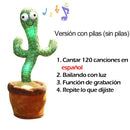 ALEGRIA GARANTIDA - Brinquedo De Pelúcia Dança Cactus  Canções Gravação Luminosa, Educação Precoce