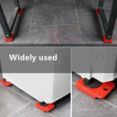 Conjunto de ferramentas de elevação e remoção Conjunto de barras de rodas para mover objetos pesados