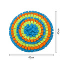 Pet Dog Snuffle Mat Nose Smell Training Sniffing Pad Dog Puzzle Toy Slow Feeding Bowl Food Dispenser Carpet Washable Dog Toys