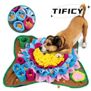 Pet Dog Snuffle Mat Nose Smell Training Sniffing Pad Dog Puzzle Toy Slow Feeding Bowl Food Dispenser Carpet Washable Dog Toys